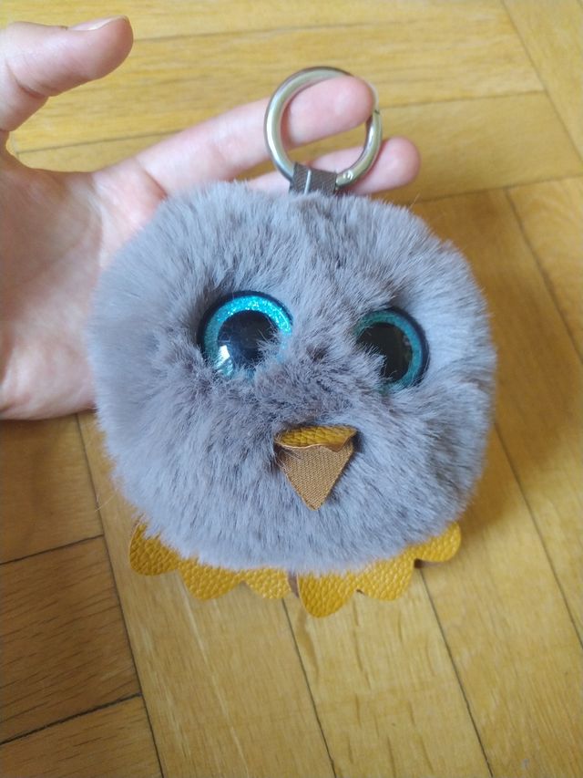Llavero peluche búho