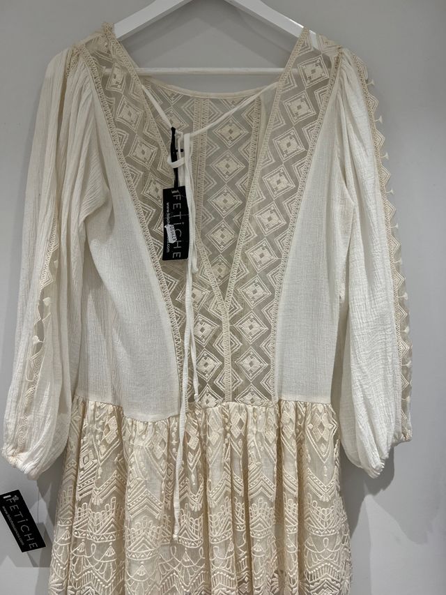 Vestido blanco Fetichesuances