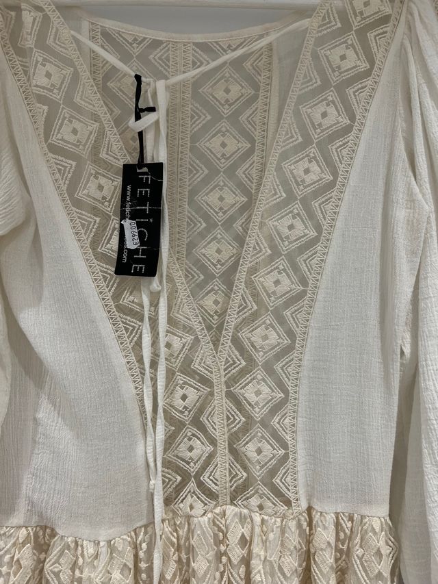 Vestido blanco Fetichesuances