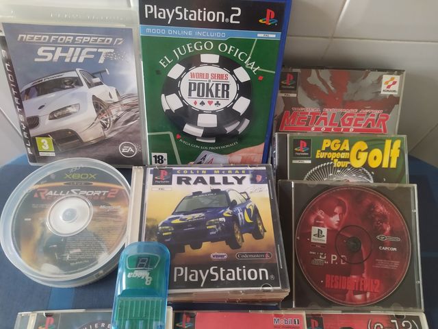 Juegos de PlayStation 1-2-3, PSP y XBox