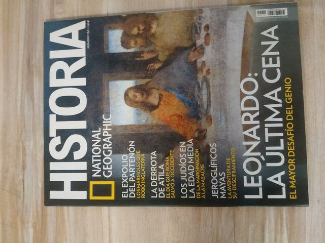 6 revistas de Historia National Geographi
