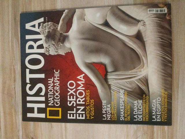 6 revistas de Historia National Geographi