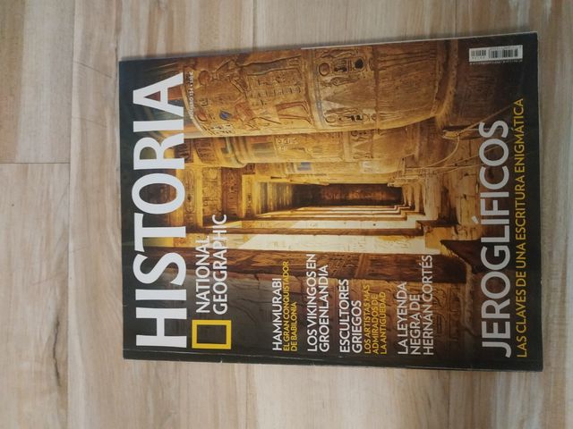 6 revistas de Historia National Geographi