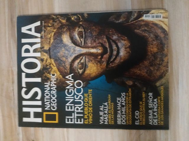 6 revistas de Historia National Geographi
