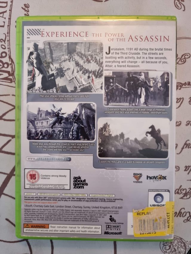 Xbox 360 - Assassin's Creed