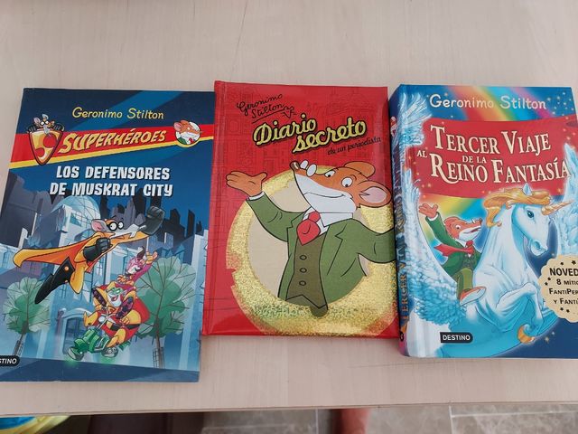 Lote de Geronimo Stilton Libros