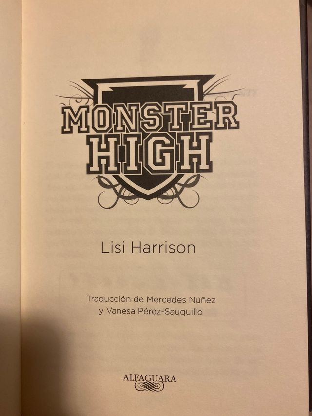 Monster High (Libro) 