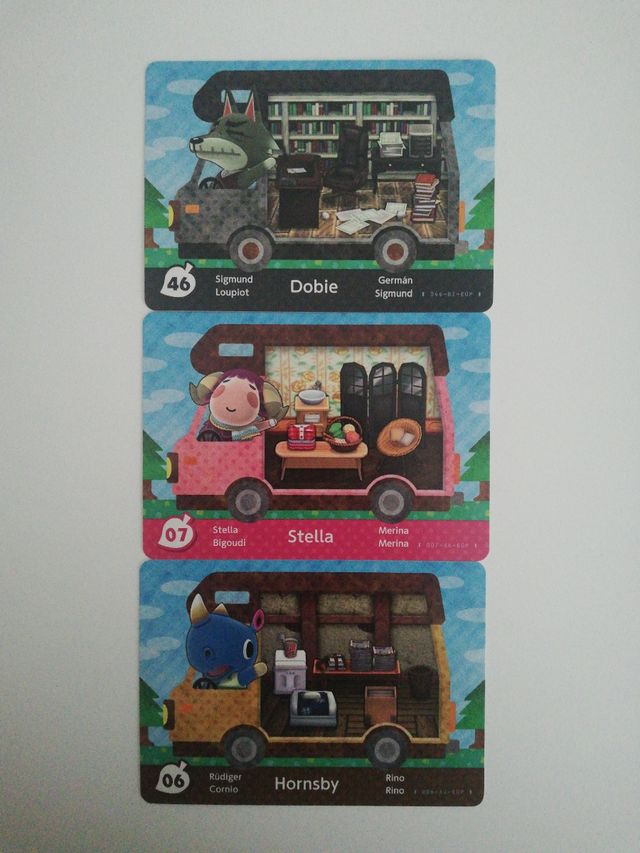 Cartas amiibo