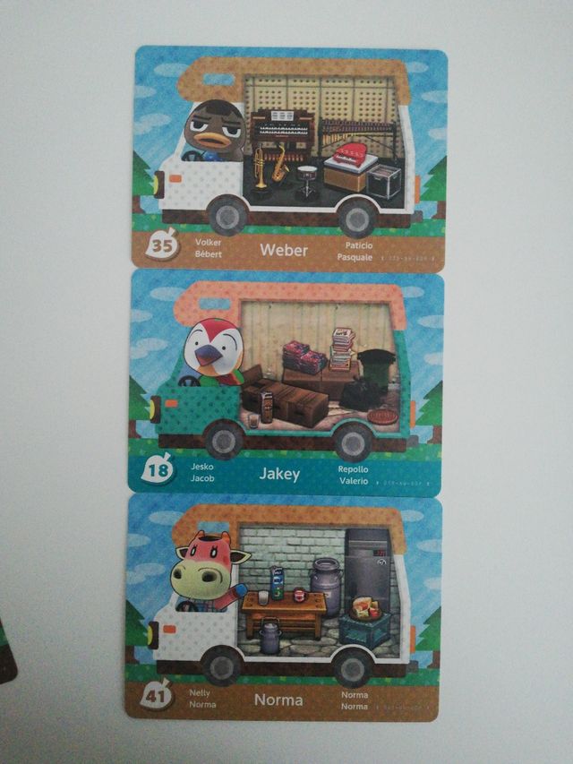 Cartas amiibo