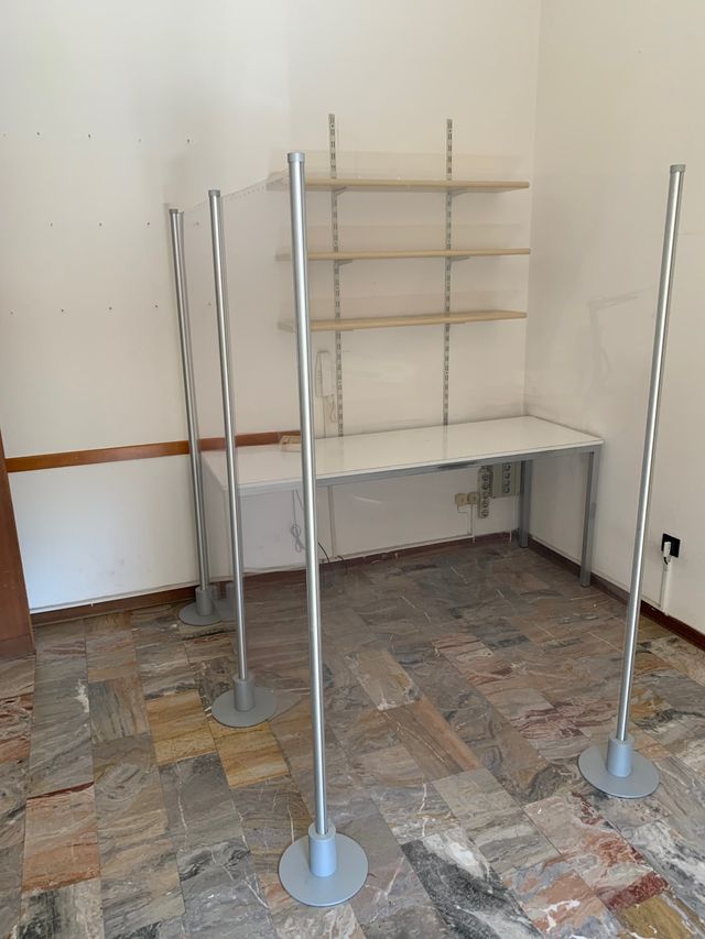 Barriera anti covid per scrivania plexiglass