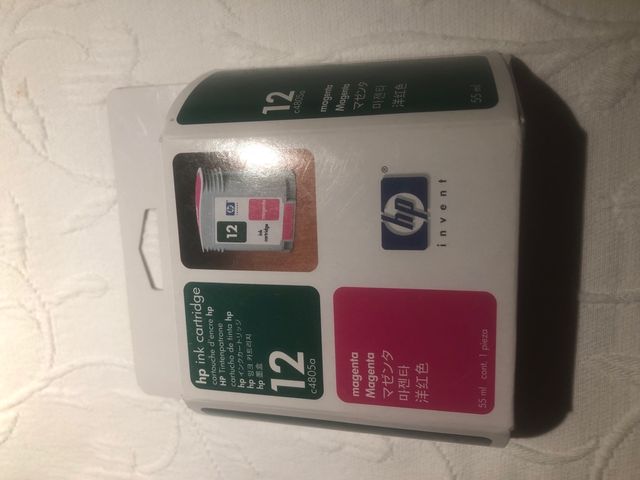 Cartucho tinta HP 12 magenta. Oferta!