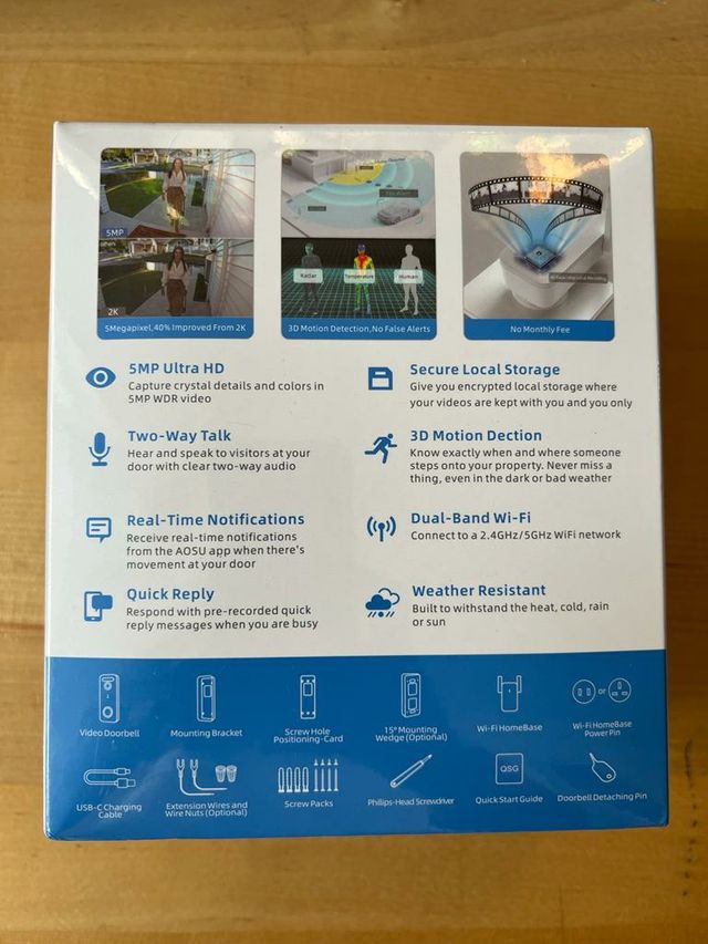 Timbre Inalámbrico con Cámara