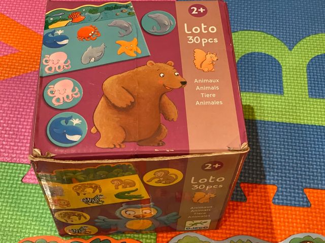 Djeco loto con 5 fichas