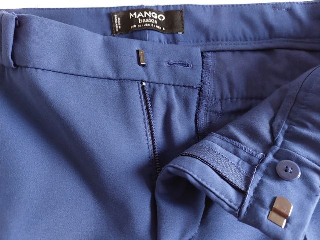 Pantalone bluette MANGO.