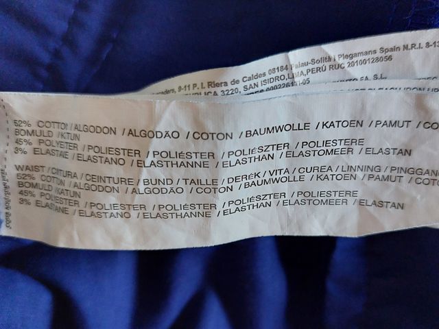 Pantalone bluette MANGO.