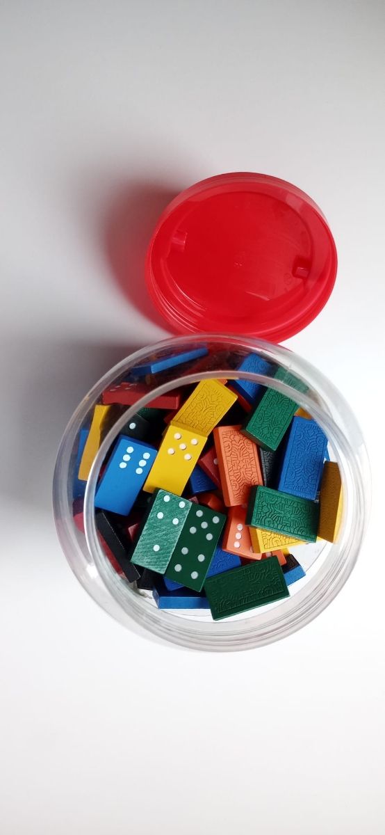 165 dominos de madera