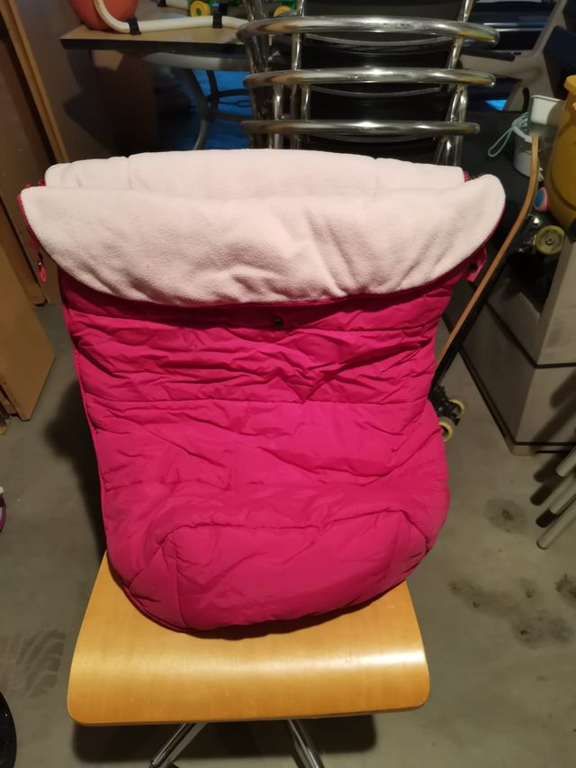 saco para silla de paseo niňa  muy calentito