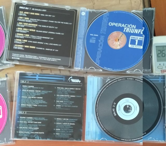 CDs (5) OPERACION TRIUNFO