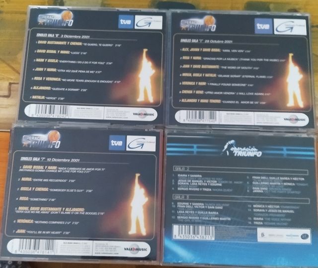 CDs (5) OPERACION TRIUNFO