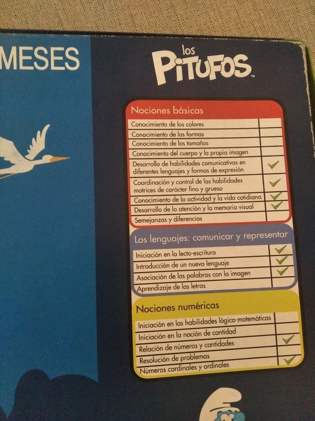 Juego educativo meses y estaciones bilingüe