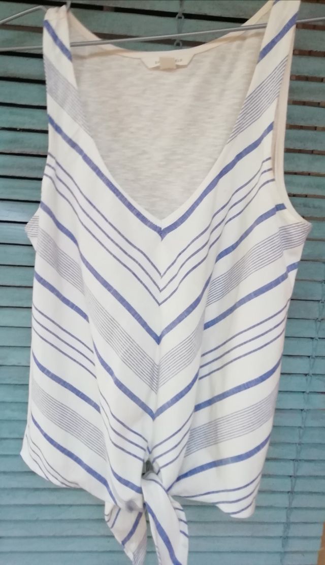 Camiseta tirantes Sprinfield. Talla M