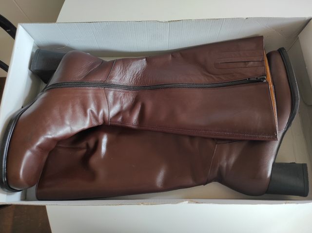 botas piel número 37