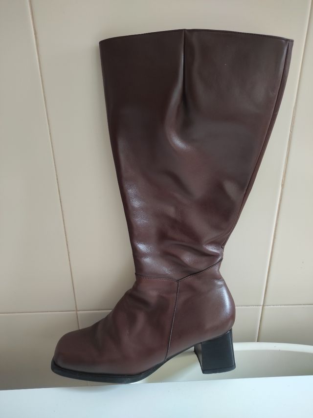 botas piel número 37