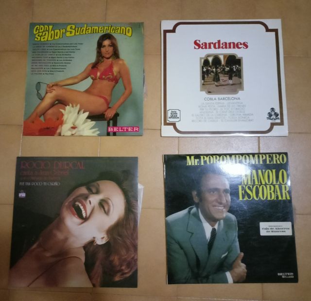 discos de vinilo años 70