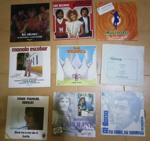 discos de vinilo años 70