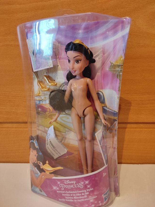 Muñeca Disney Jazmín Sin Vestidos