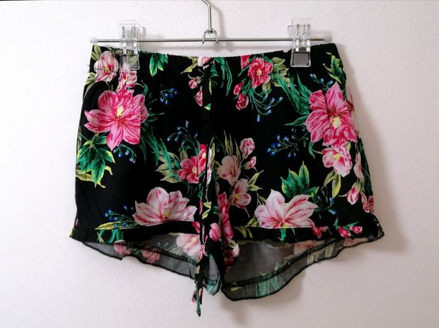 Shorts de flores
