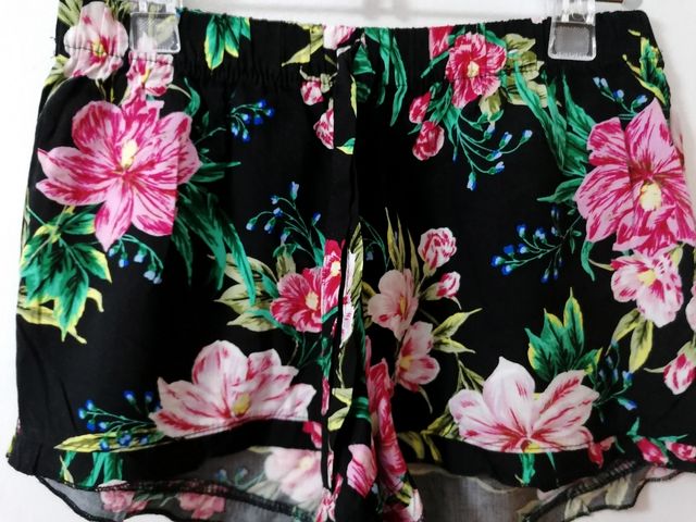 Shorts de flores