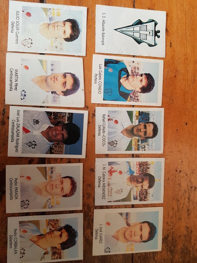 Cromos Bimbo Futbol Liga 91 92