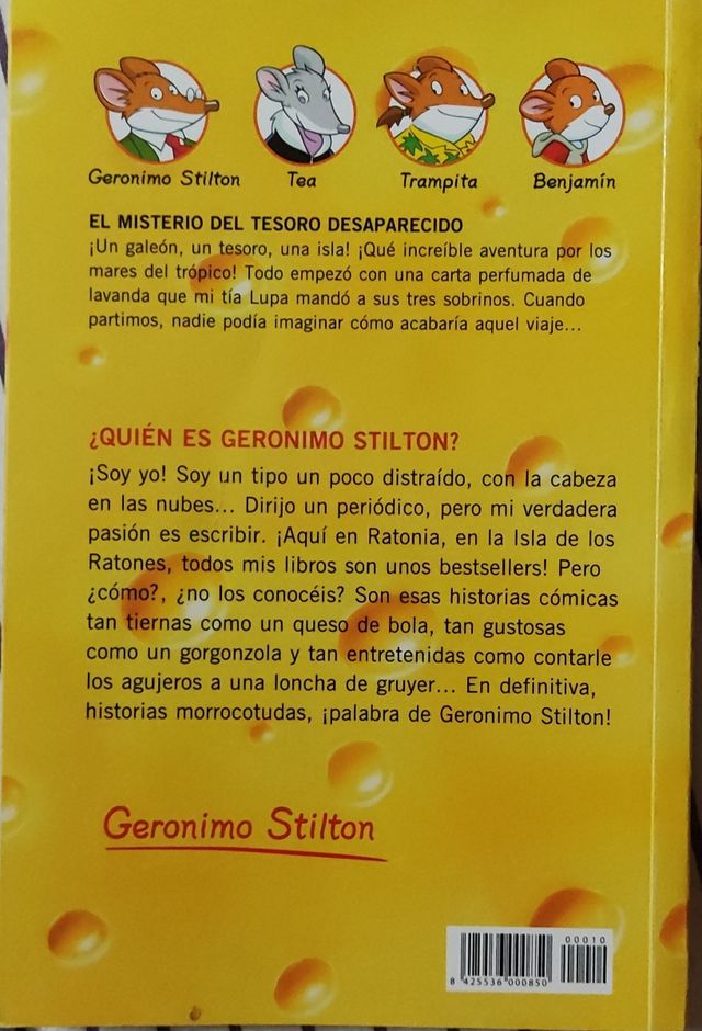 Libro Jerónimo Stilton