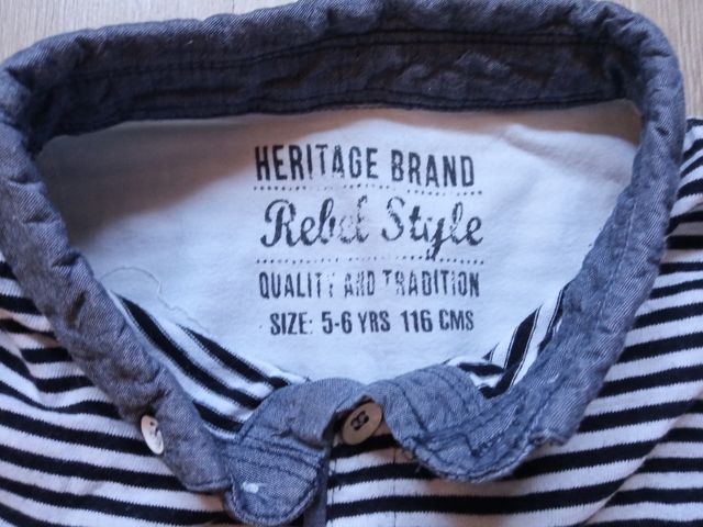 Polo rayas, talla 5-6