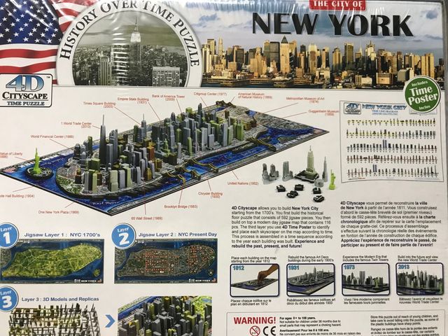 Puzzle 4D New York *NUEVO*