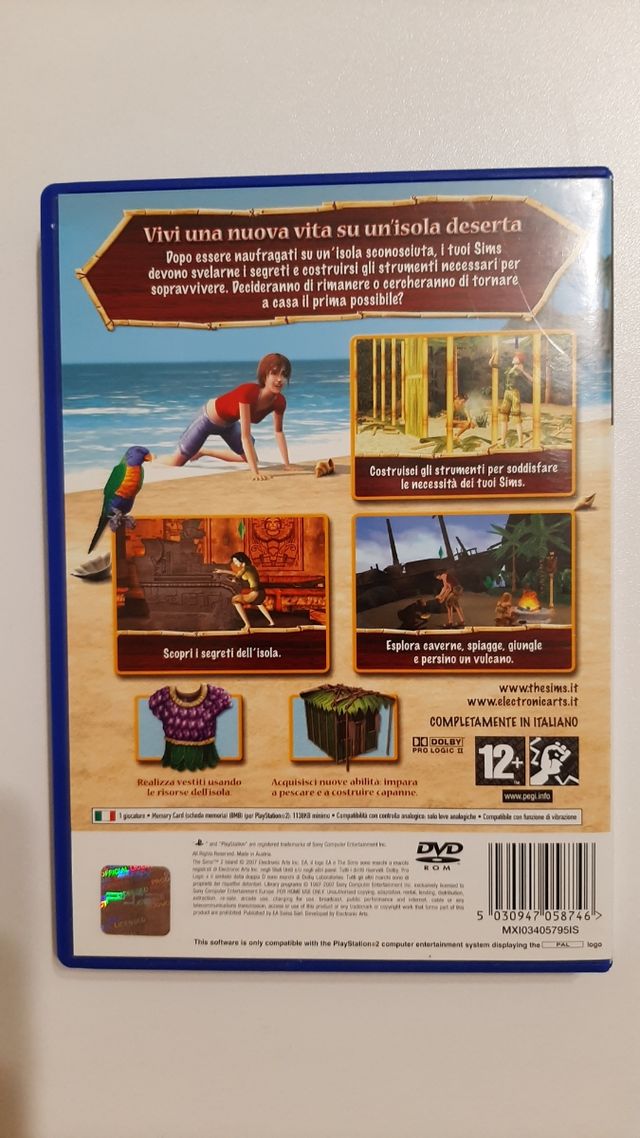 The Sims 2 Island PS2