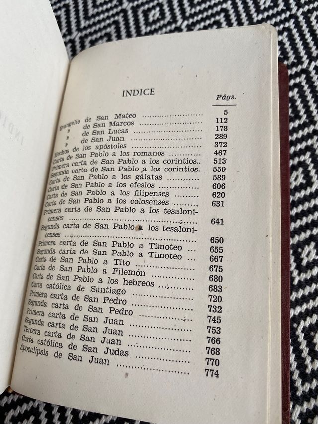 Nuevo testamento de Nuestro Señor Jesucristo