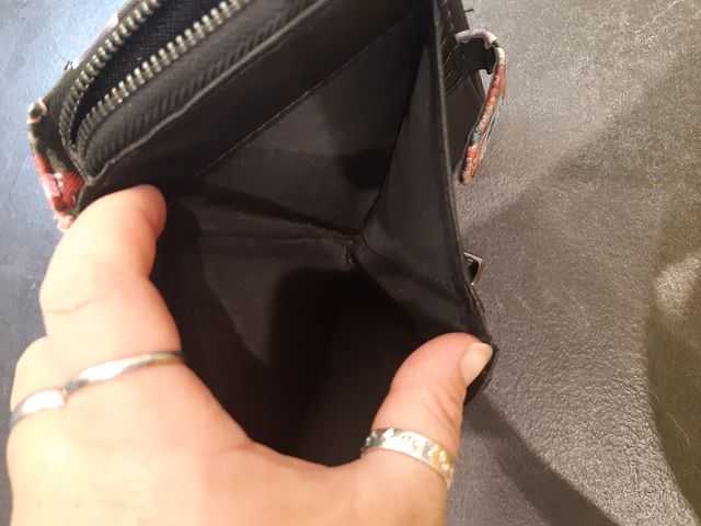 portafoglio floreale