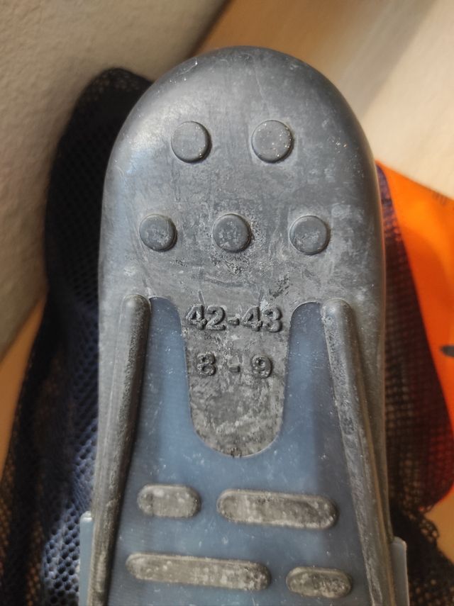 Aletas para natación boomerang