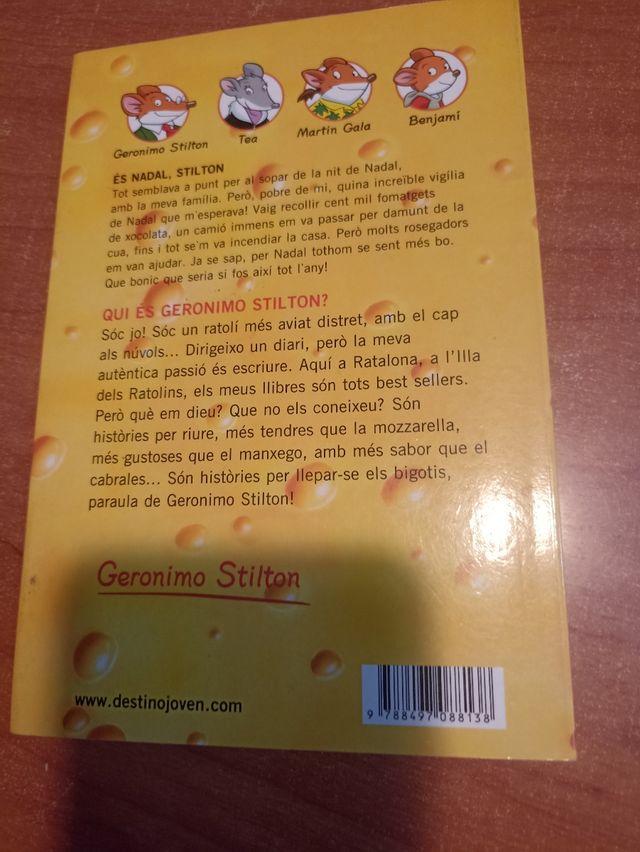 Libro Gerónimo Stilton 