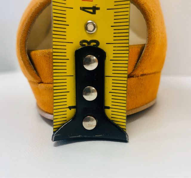 Zapatos de tacón Barri Twice naranja ocre T-40