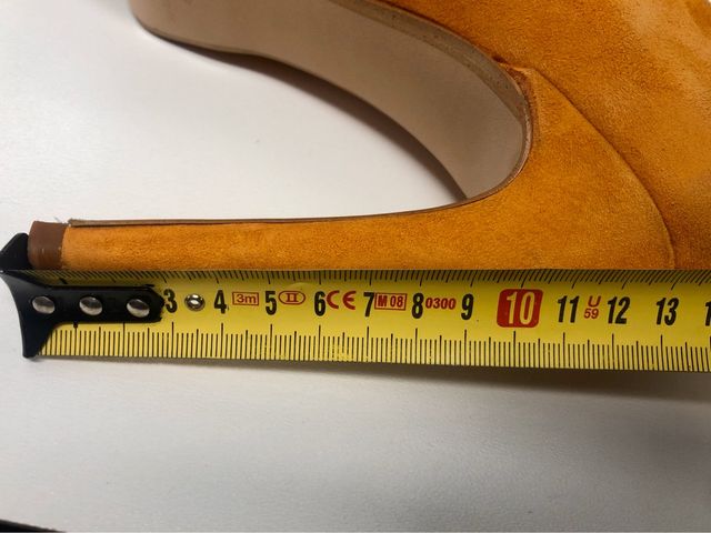 Zapatos de tacón Barri Twice naranja ocre T-40
