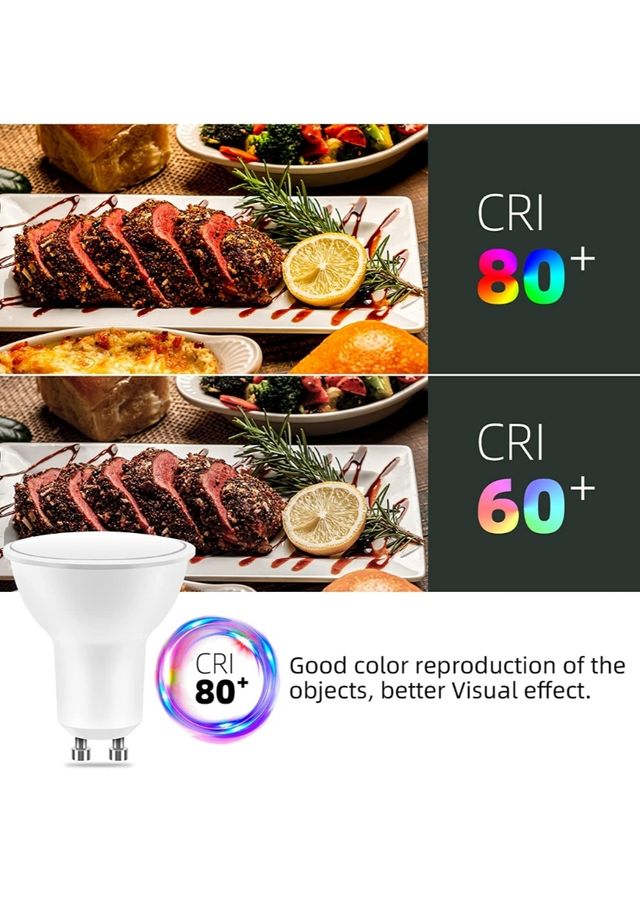 LED Bombilla 5w , casquillo GU10 pack de 10