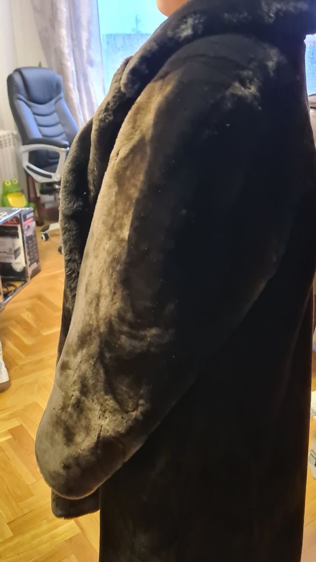 Abrigo mujer muton talla m