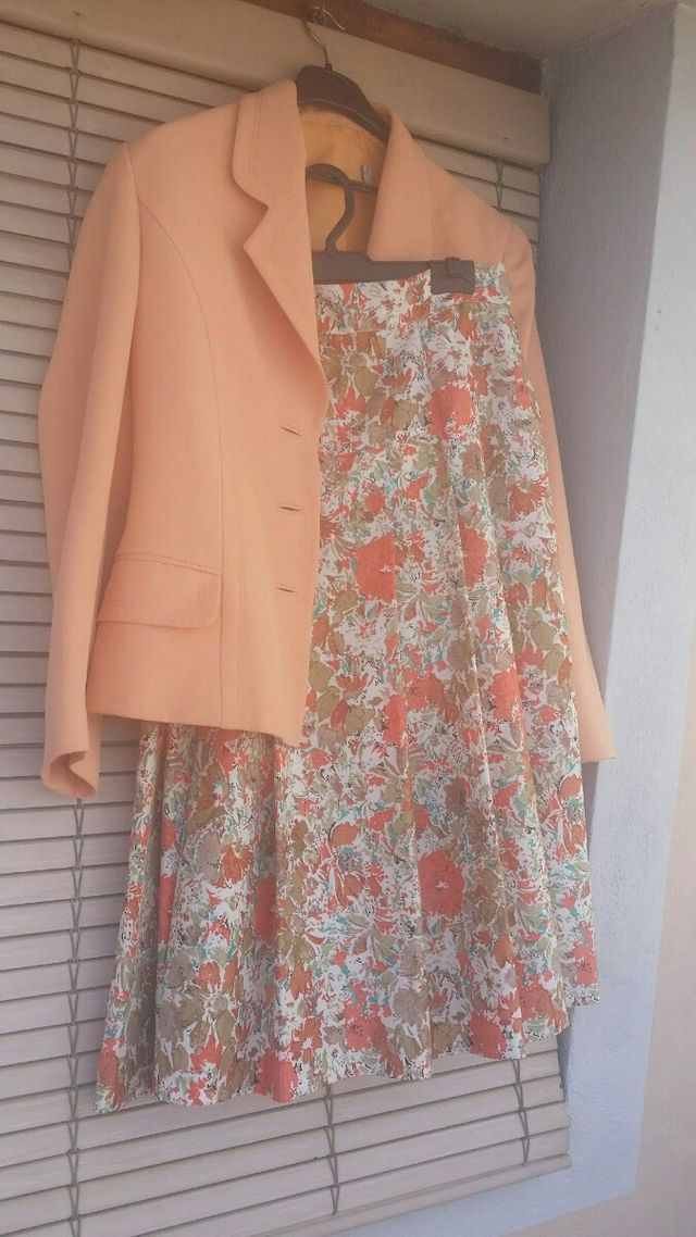 Falda y Chaqueta -primavera-verano.