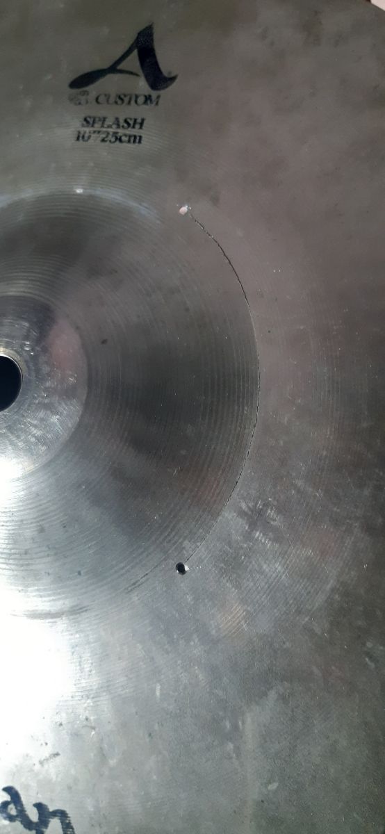 Splash Zildjian A custom 10" año 97