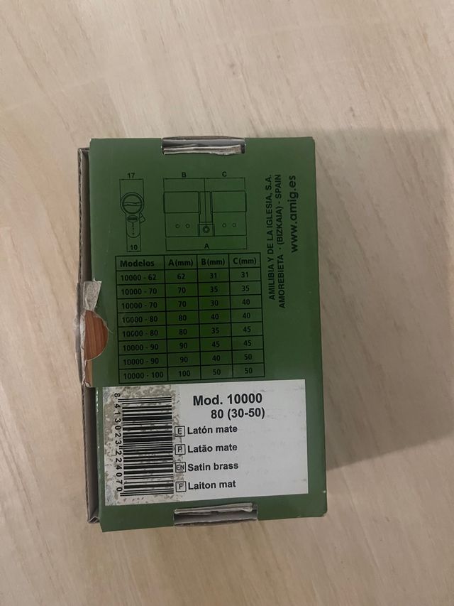 Cerradura AMIG 10000, 30-50