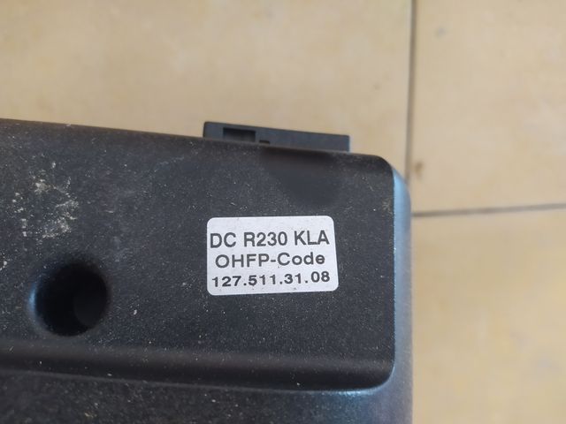 PANEL DE CONTROL CLIMA MB 2308300485