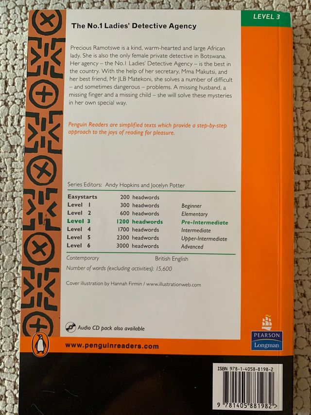 The No1 Ladies Detective Agency. Penguin Readers